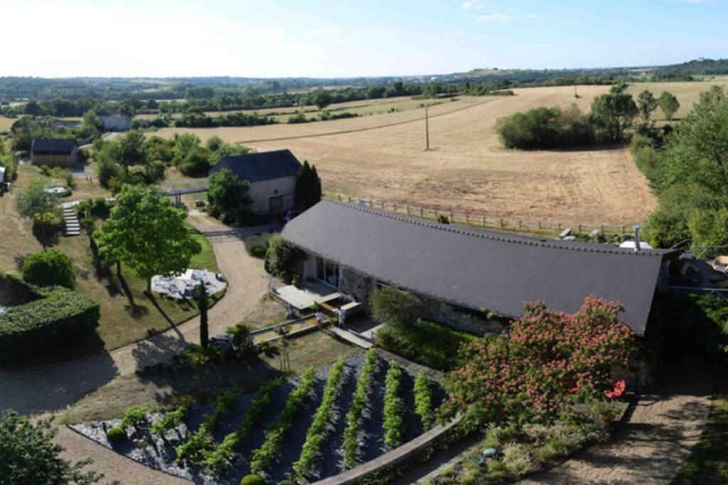 Au Coeur De La Toscane Angevine Chaudefonds-sur-Layon Exteriör bild